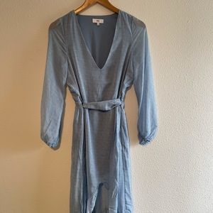 NWOT Stunning Blue Wedding Guest Dress Spring Dress size small